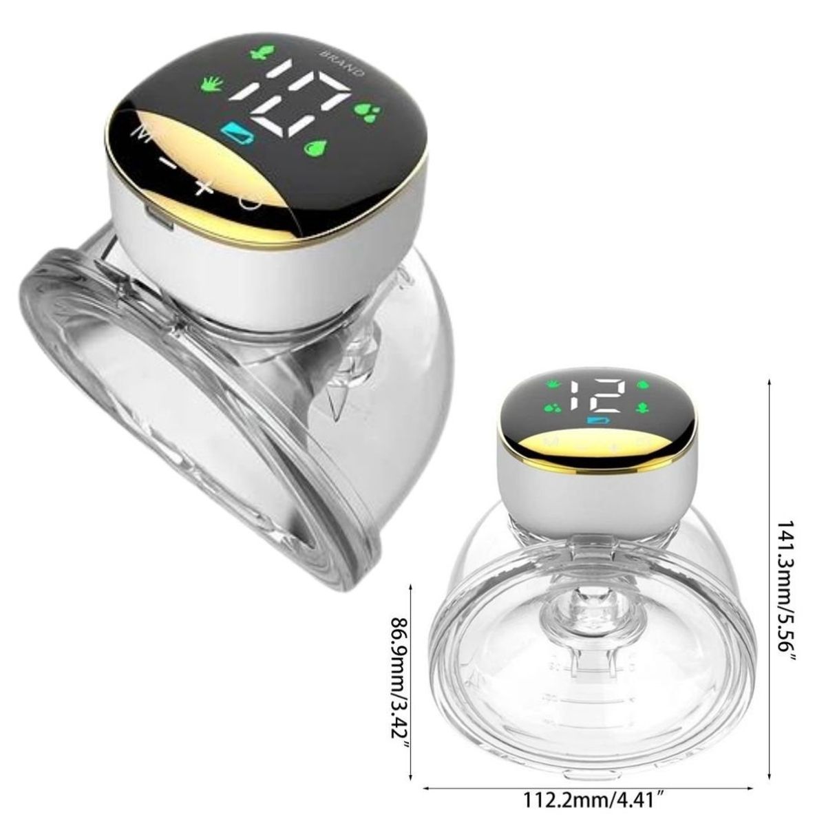 GENERICO - Pack Extractor De Leche Manos Libres + Bolsas De Almacenamiento