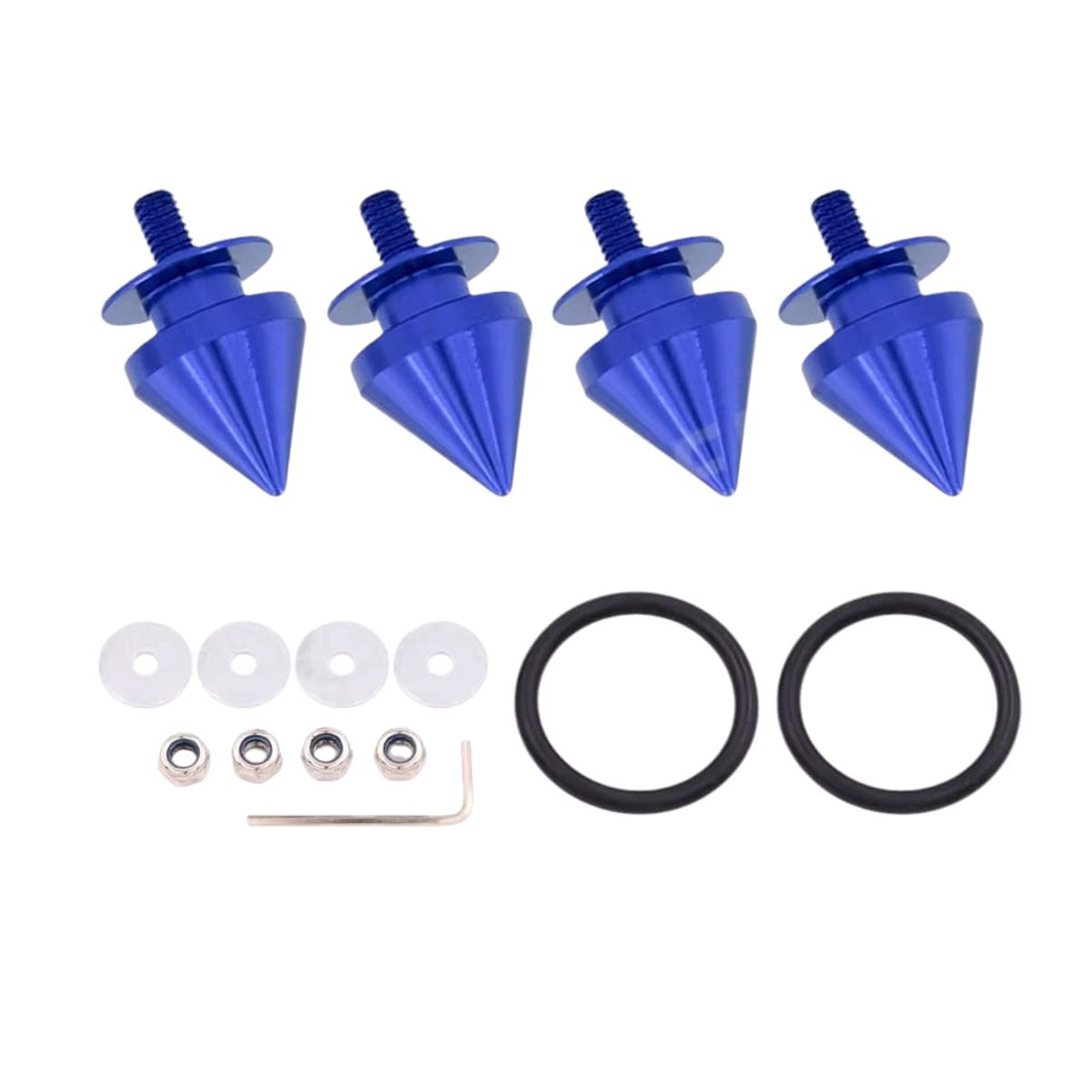 GENERICO - sujetador de parachoques Azul