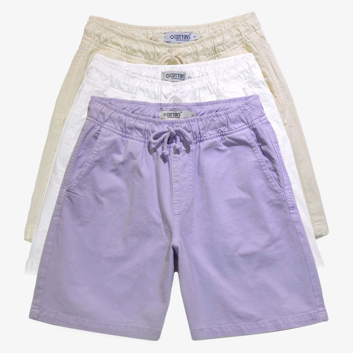 COTTON'S JEANS - PACK02 X3 BERMUDA PARA HOMBRE PABLO