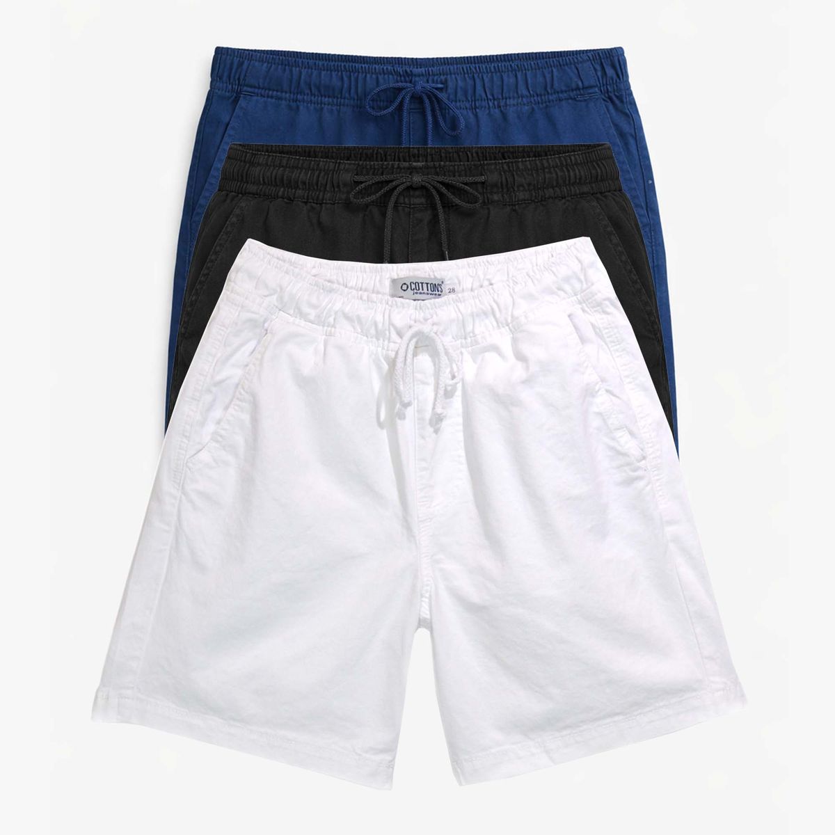 COTTON'S JEANS - PACK02 X3 BERMUDA PARA HOMBRE PABLO