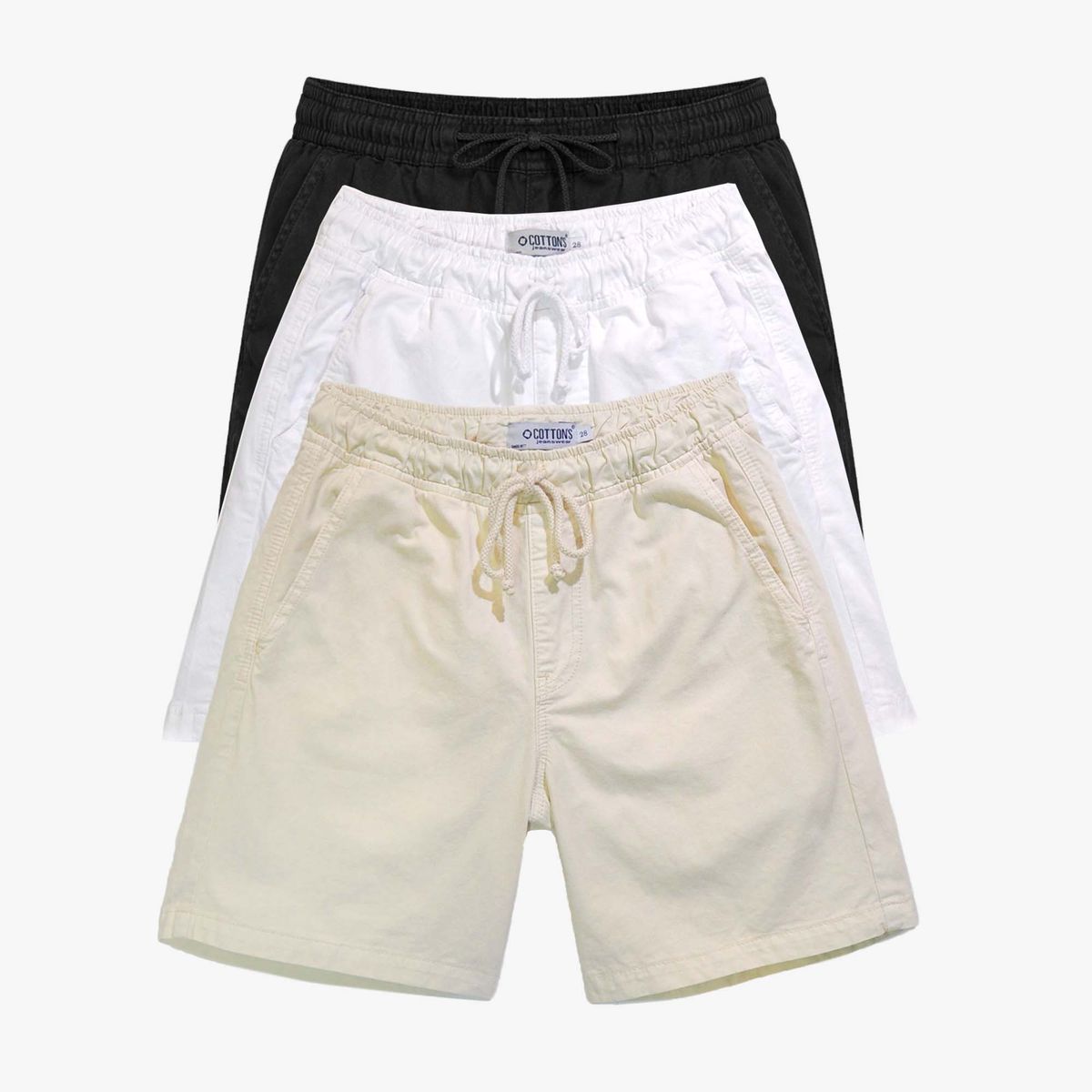 COTTON'S JEANS - PACK02 X3 BERMUDA PARA HOMBRE PABLO