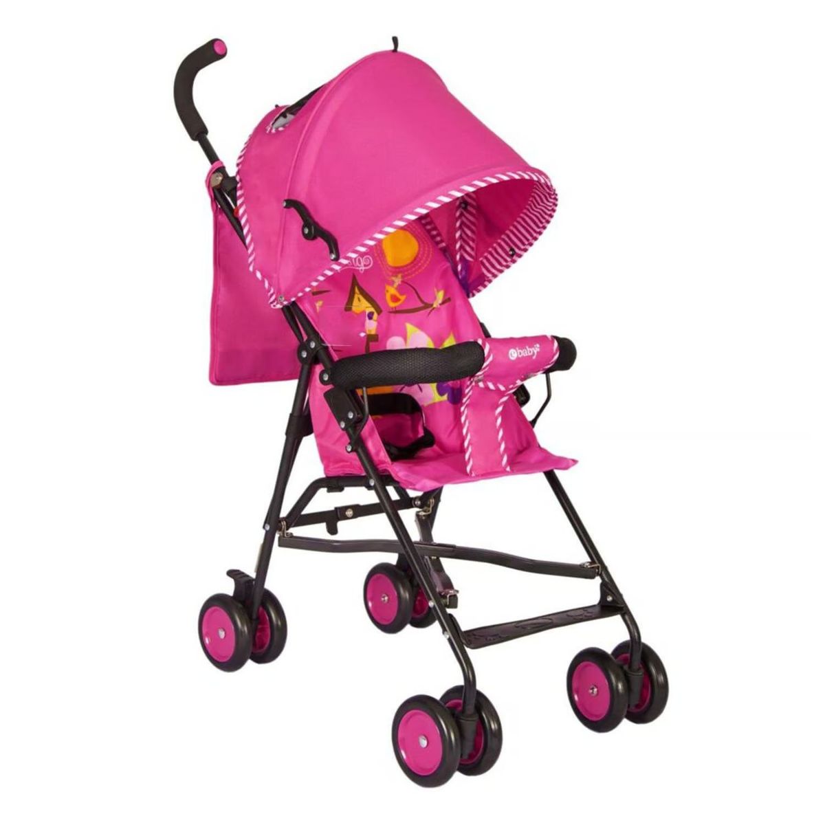EBABY - Coche Bastón Ebaby Fresh Style Fucsia