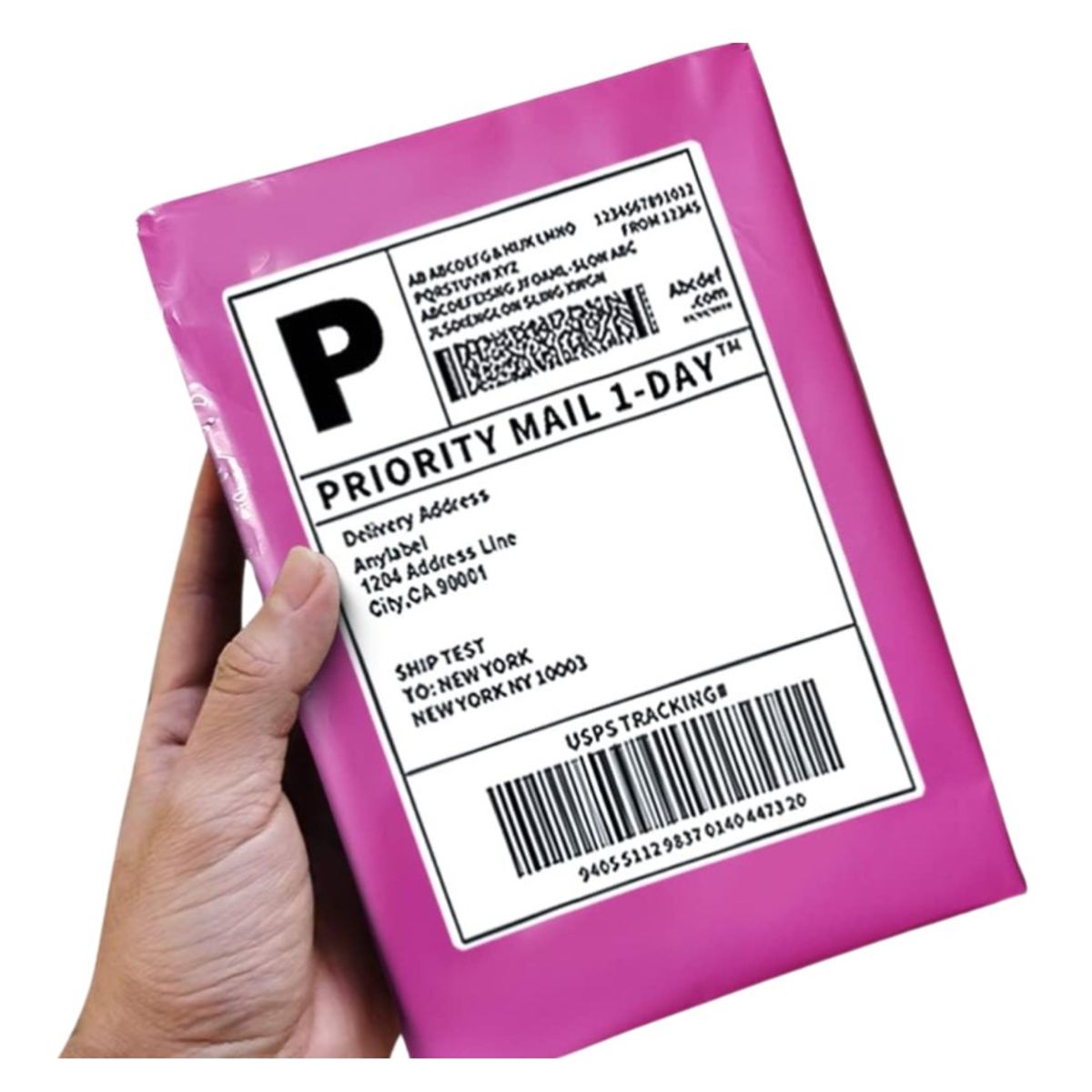 GENERICO - Bolsas x100und Adhesivo Mensajeria Encomienda Envios 23x15CM