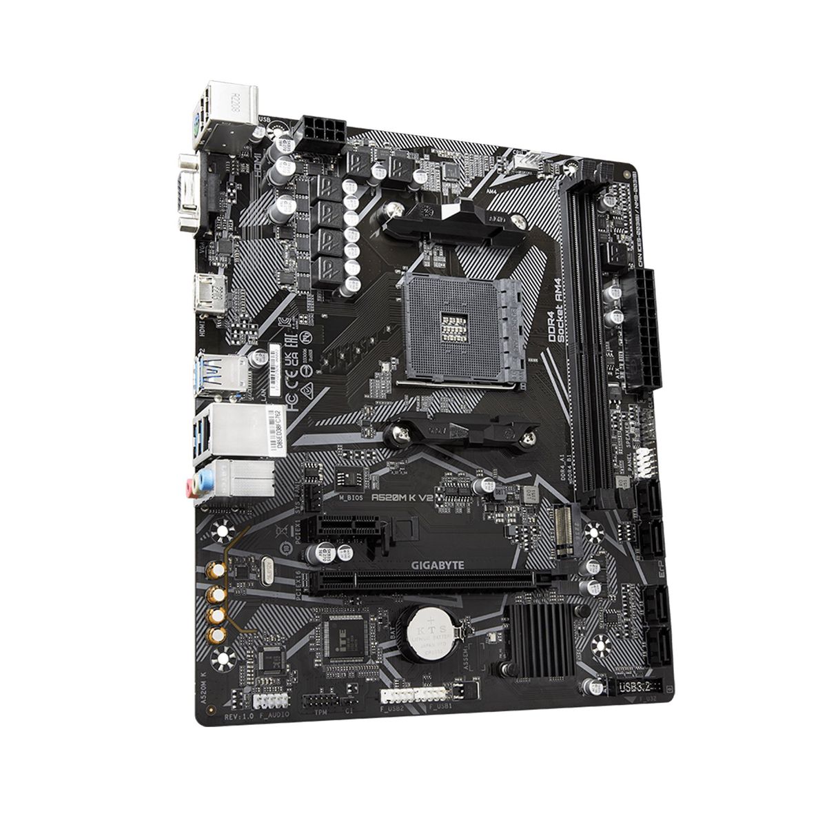 GIGABYTE - PLACA MADRE GIGABYTE CHIPSET AMD A520 DDR4 PN A520M K V2 G10