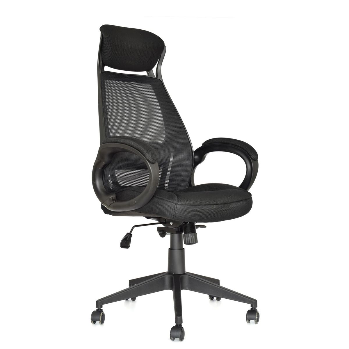 OFIDEAS - Silla de Oficina Ergonómica Dayton Negro Presidente Ofideas