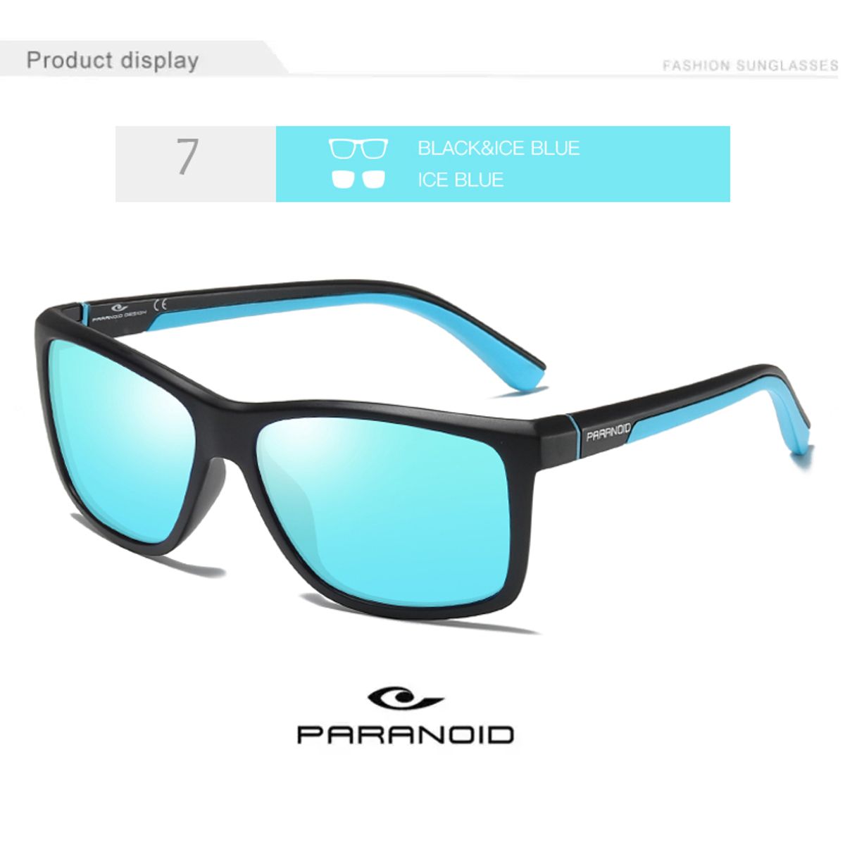 GENERICO - Lentes de Sol PARANOID Plus - Polarizados - UV400