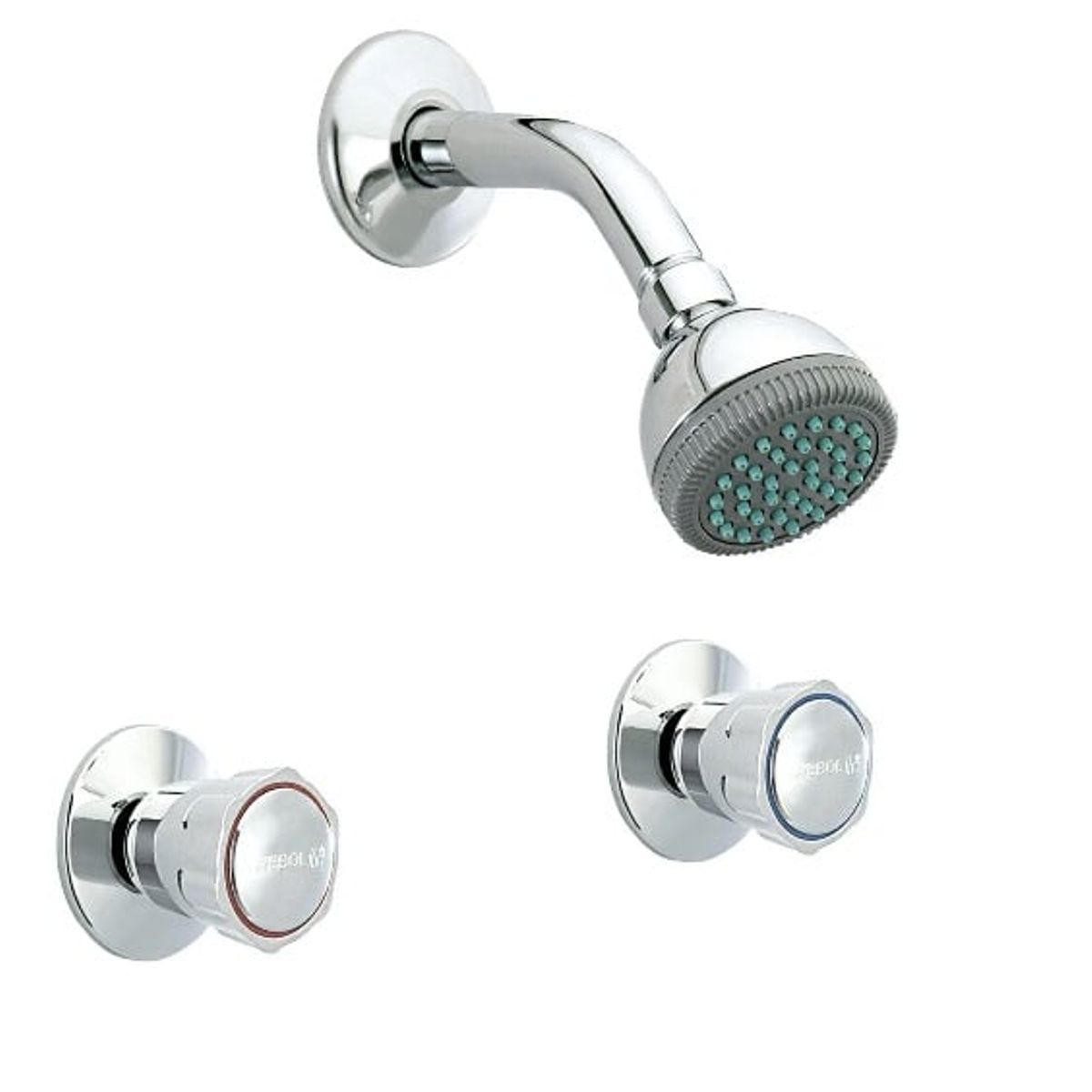 TREBOL - GRIFERÍA TREBOL ECO MEZCLADORA DE 8” PARA DUCHA CROMO