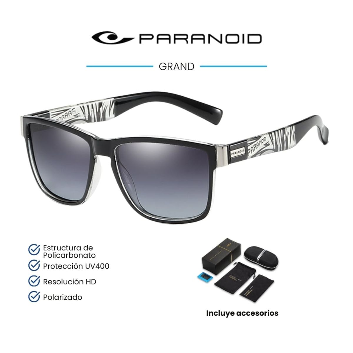 GENERICO - Lentes de Sol PARANOID Racer - Polarizados - UV400