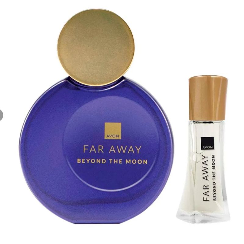 AVON - SET DE PERFUMES FAR AWAY BEYOND THA MOON