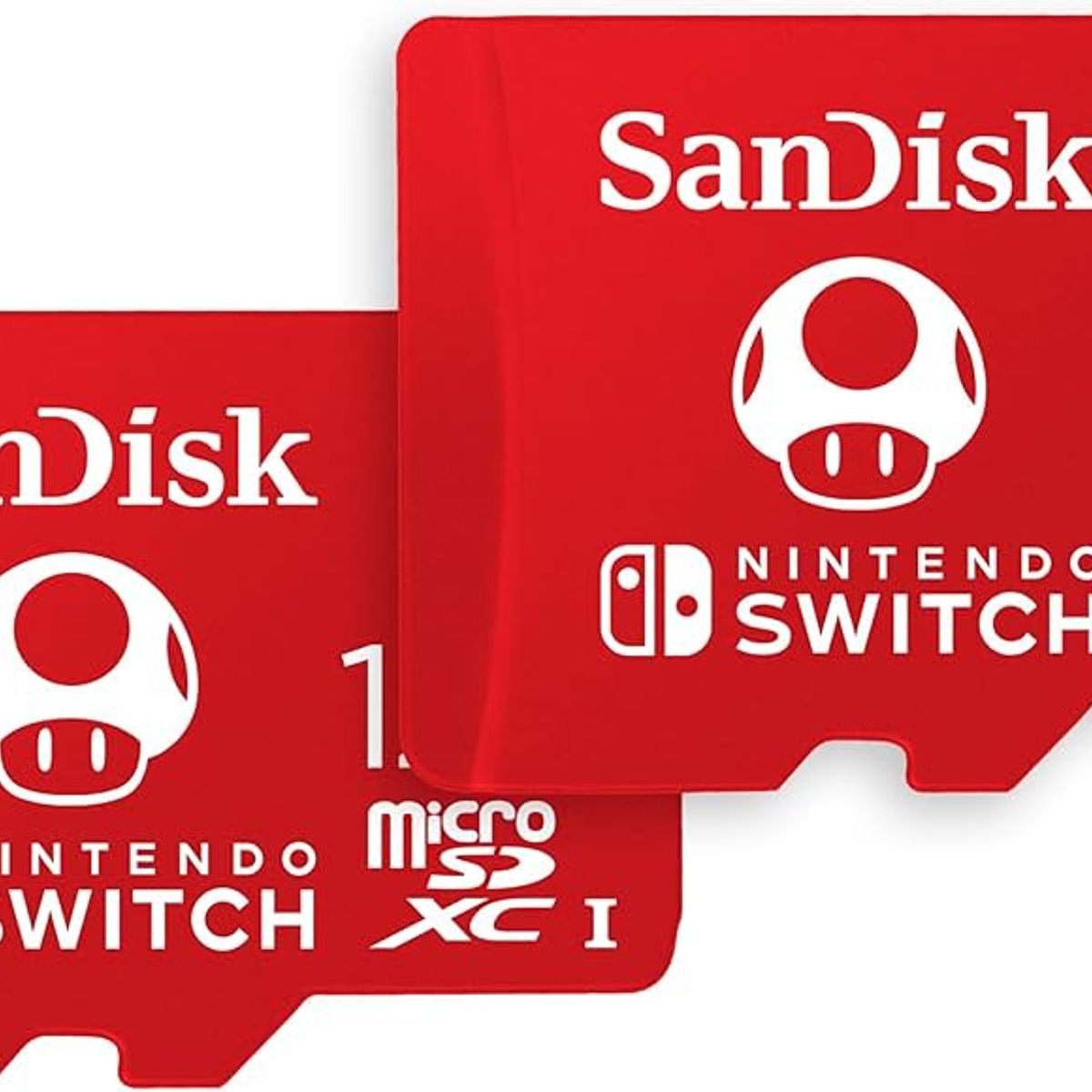 SANDISK - Pack x 2 Unidades de Memoria Micro Sd De 128 Gb  Nintendo