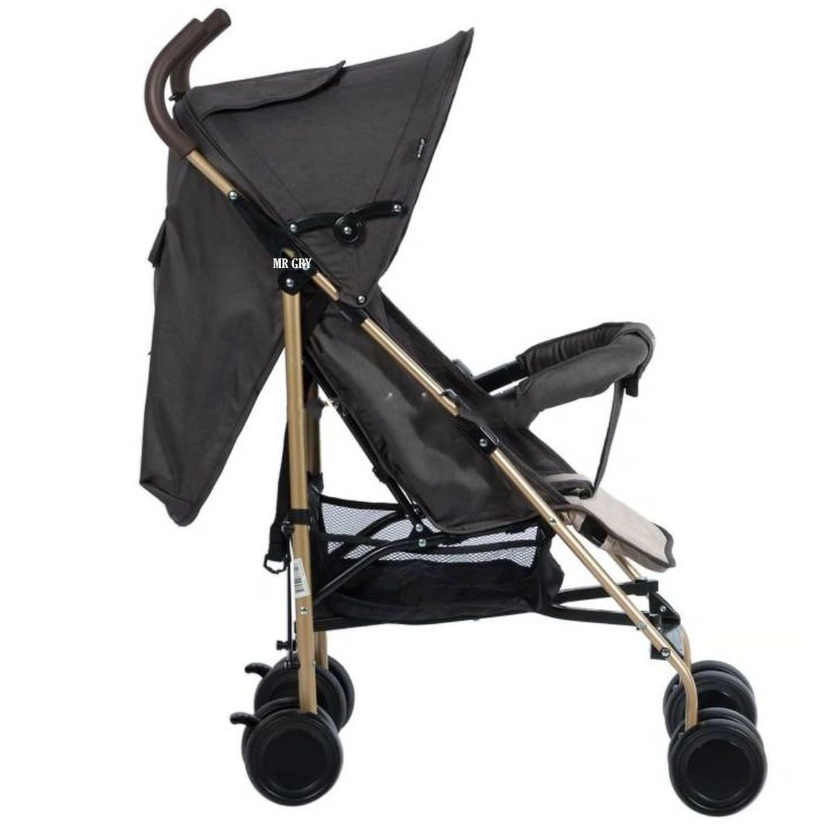 EBABY - NUEVO Coche Bastón Reclinable Travis 214-3 Negro