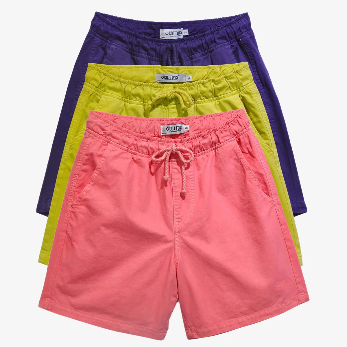 COTTON'S JEANS - PACK01 X3 BERMUDA PARA HOMBRE PABLO