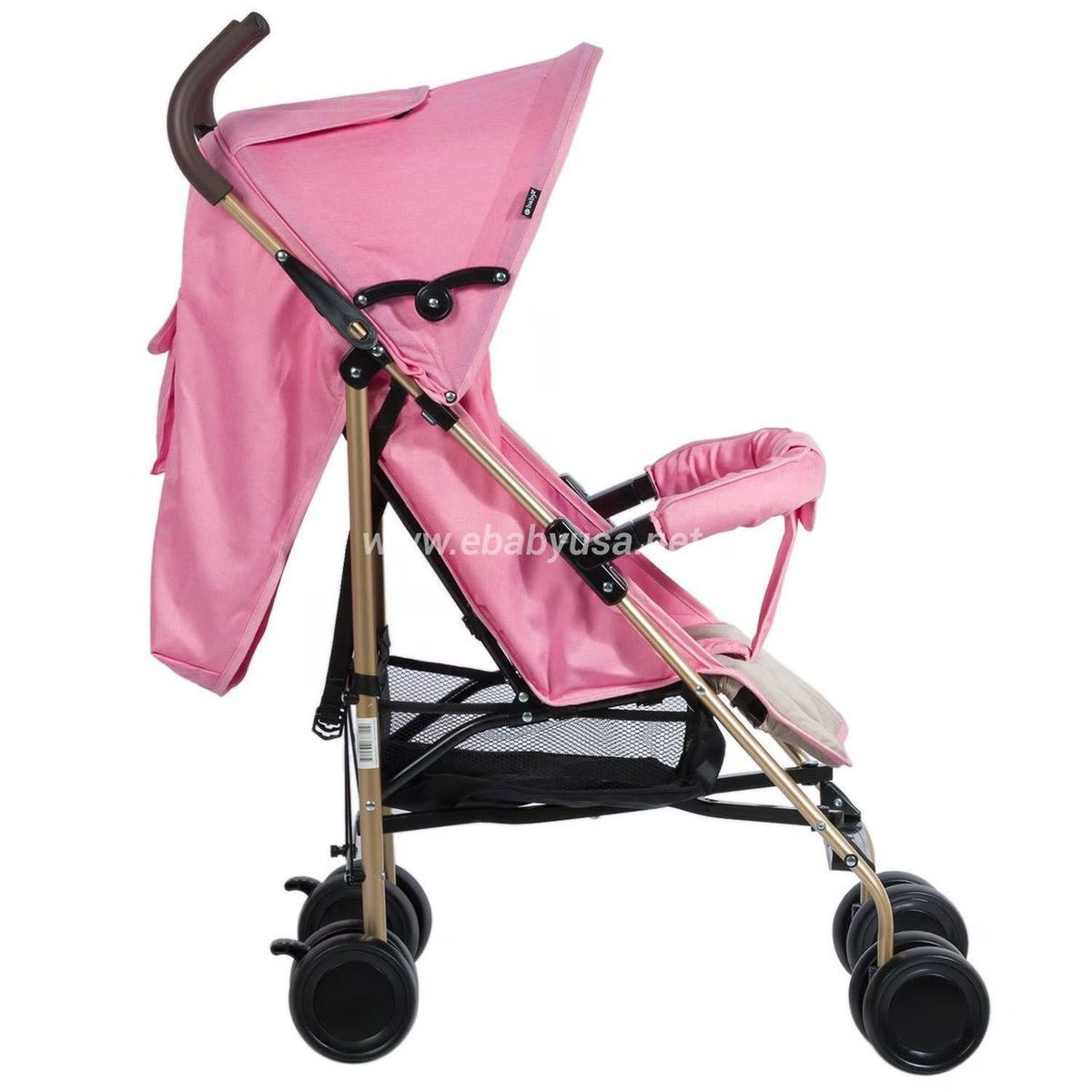 EBABY - NUEVO Coche Bastón Reclinable Travis 214-3 Rosado