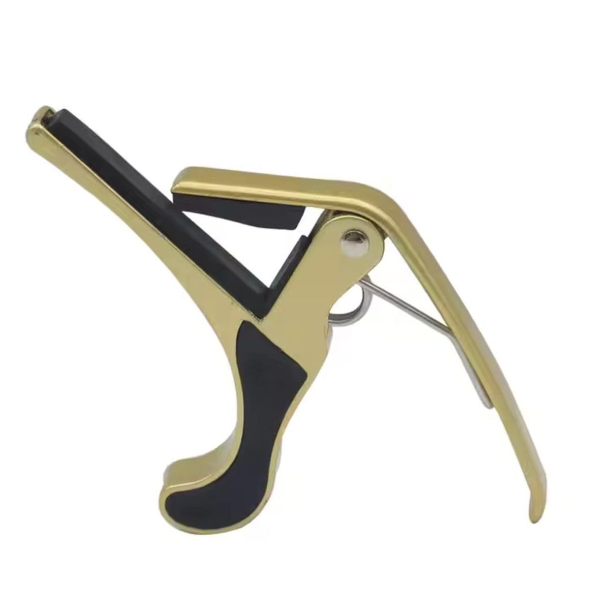 GENERICO - Capotraste de Guitarras a presión Dorado