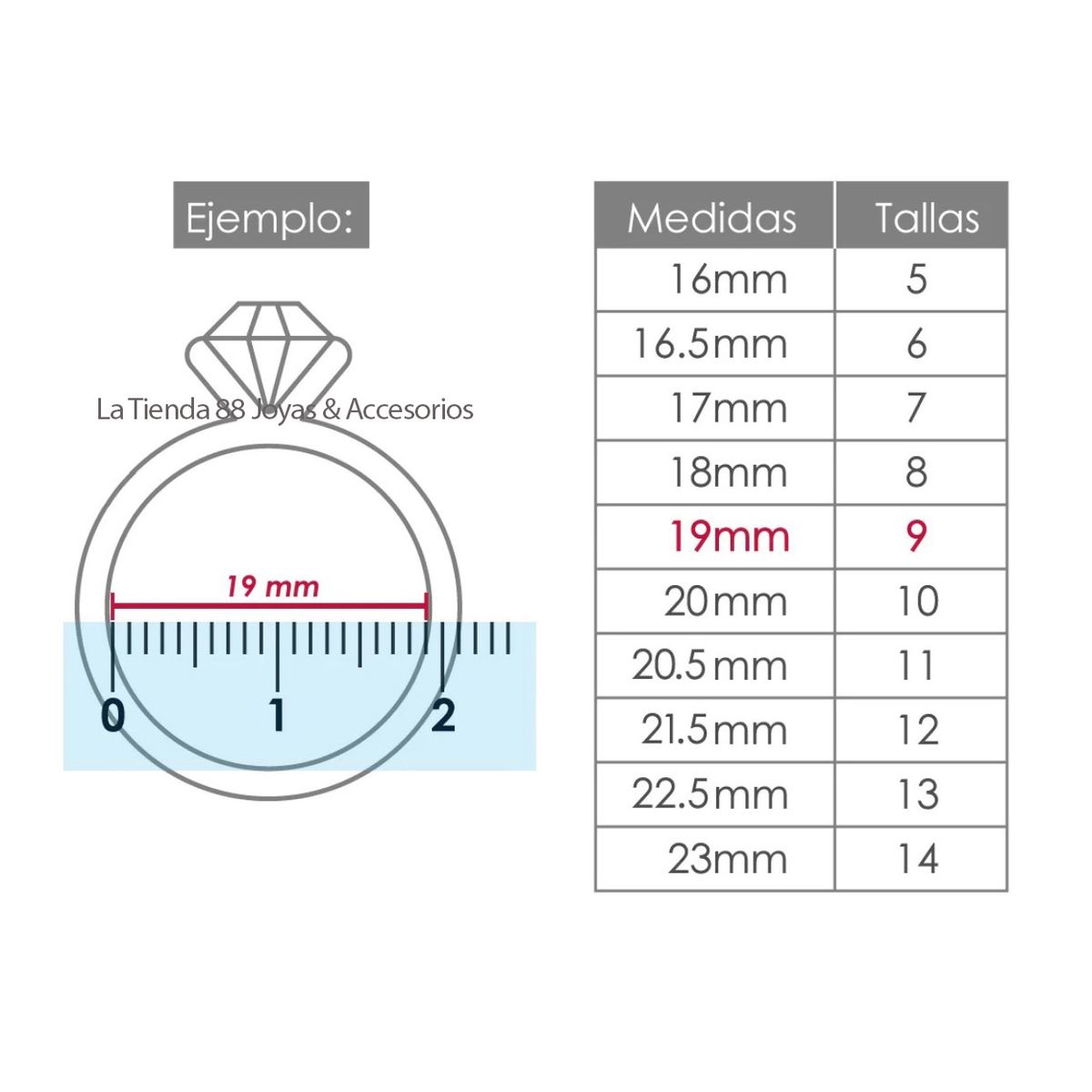 LA TIENDA 88 JOYAS Y ACCESORIOS - La Tienda 88 - Anillo De Pedida Mujer Corazón Bañado en Oro - Rosa