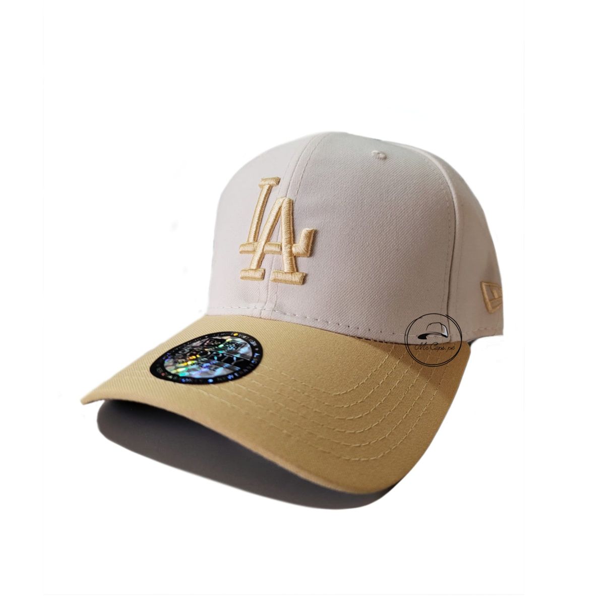 GENERICO - GORRO LA AMARILLO CON CREMA LOS ANGELES NEW ERA