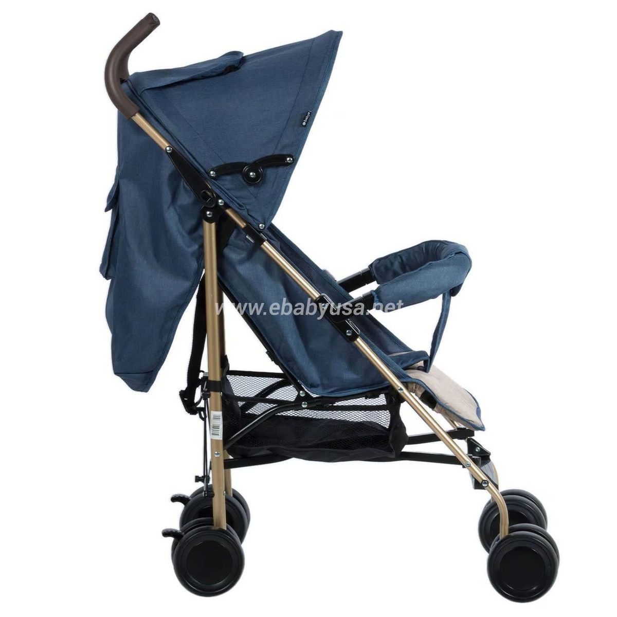 EBABY - NUEVO Coche Bastón Reclinable Travis 214-3 Azul