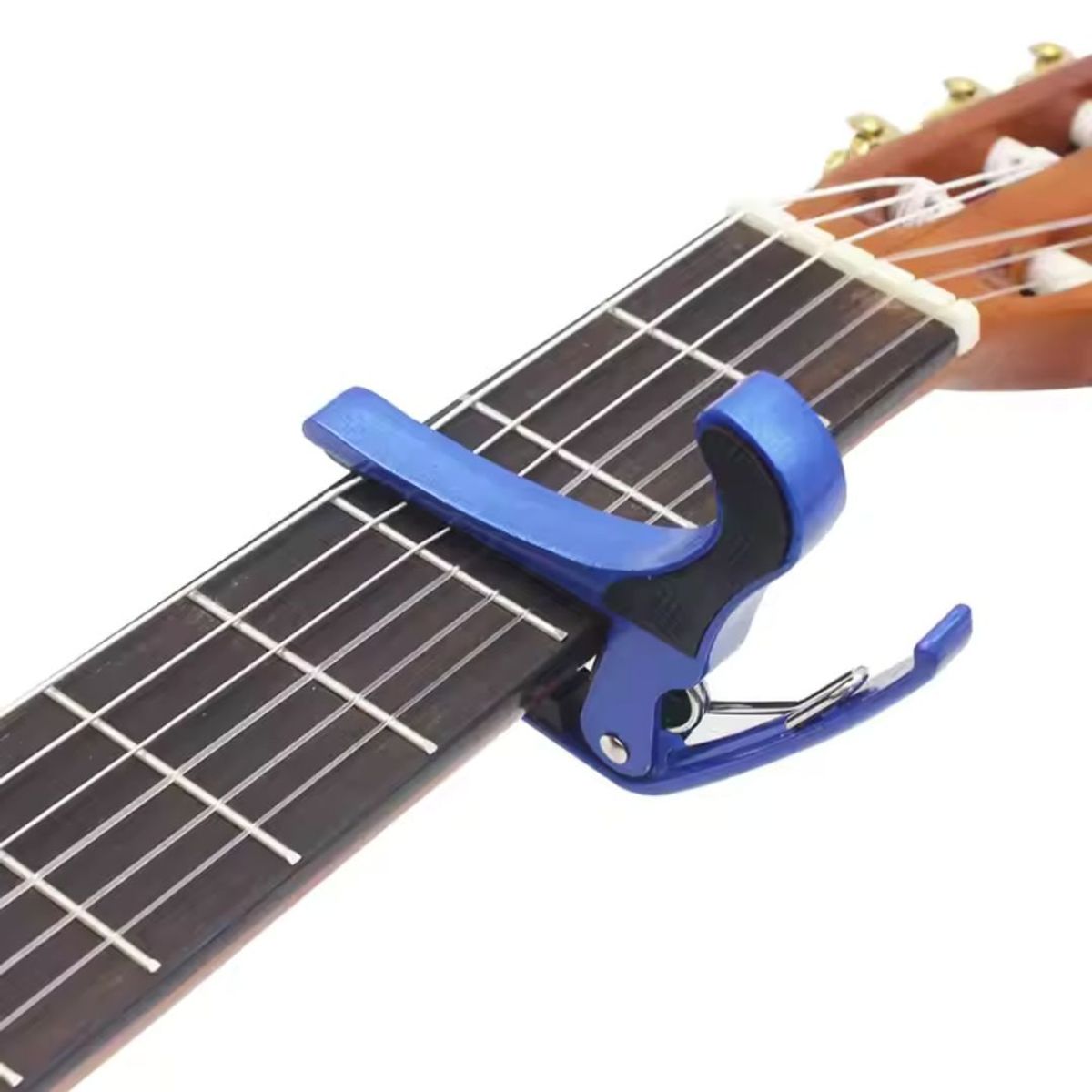 GENERICO - Capotraste de Guitarras a presión Azúl