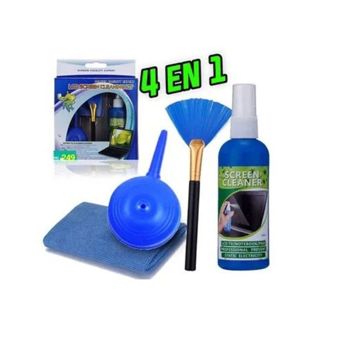 GENERICO - kit de limpieza para laptops pantallas monitores