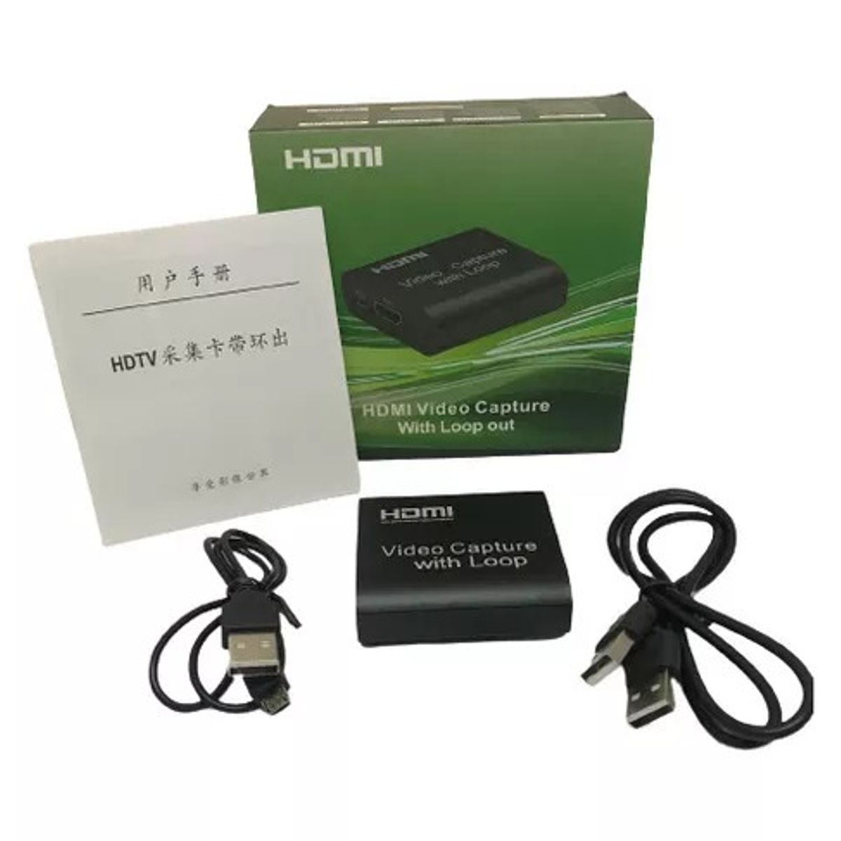 GENERICO - Capturadora de Video Full HD 1080P HDMI-VID-CAP4K