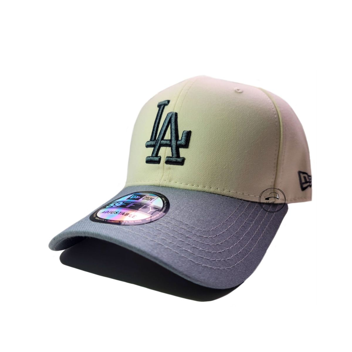 GENERICO - GORRO NEW ERA  LA GRIS CON CREMA LOS ANGELES