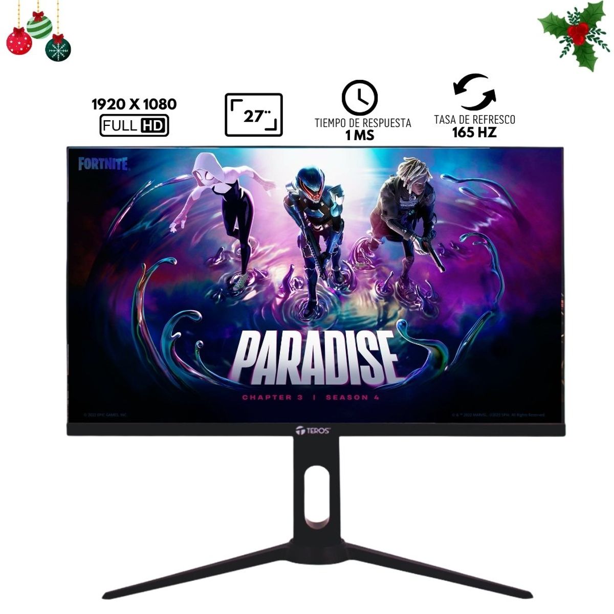 TEROS - Monitor plano gaming TEROS TE-2752G, 27