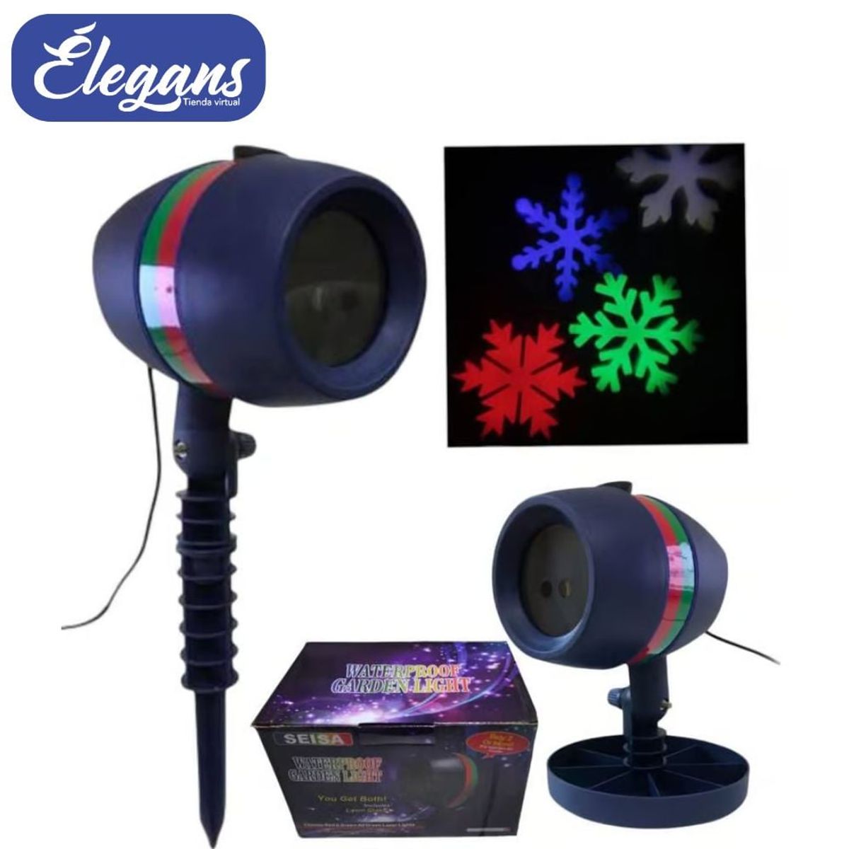 SEISA - Proyector navideño QRL04 Élegans