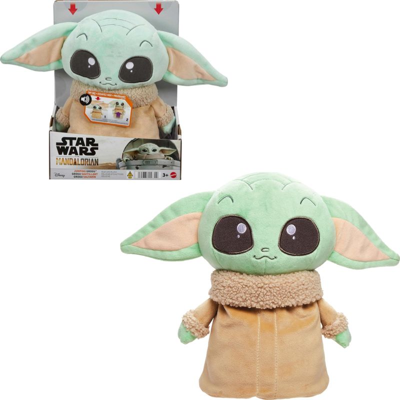 XCLUSIVE - Peluche Grogu Saltando - Baby Yoda - The Child Mandalorian
