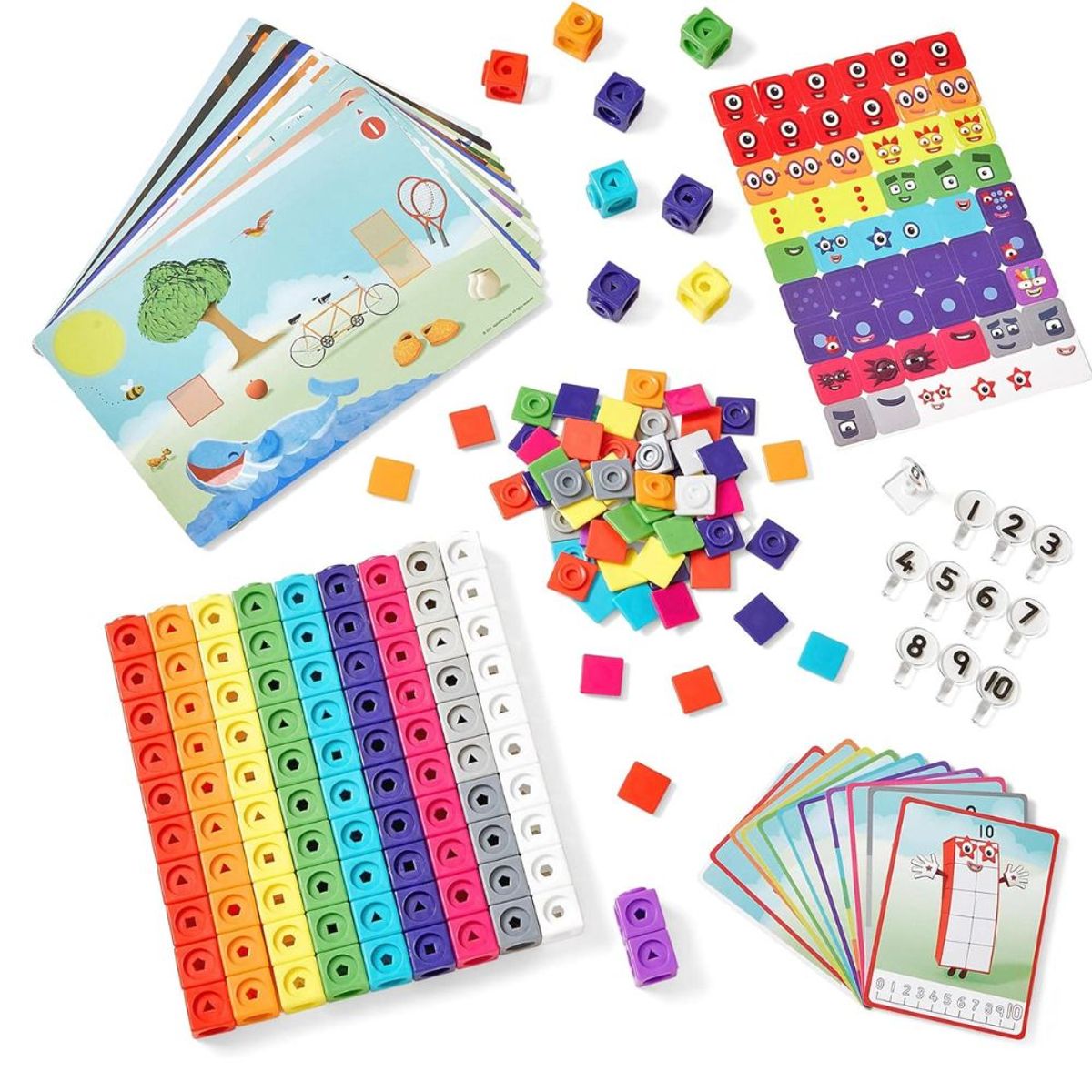 HANDS UP - Number Blocks Mathlink Activity Set 1 al 10