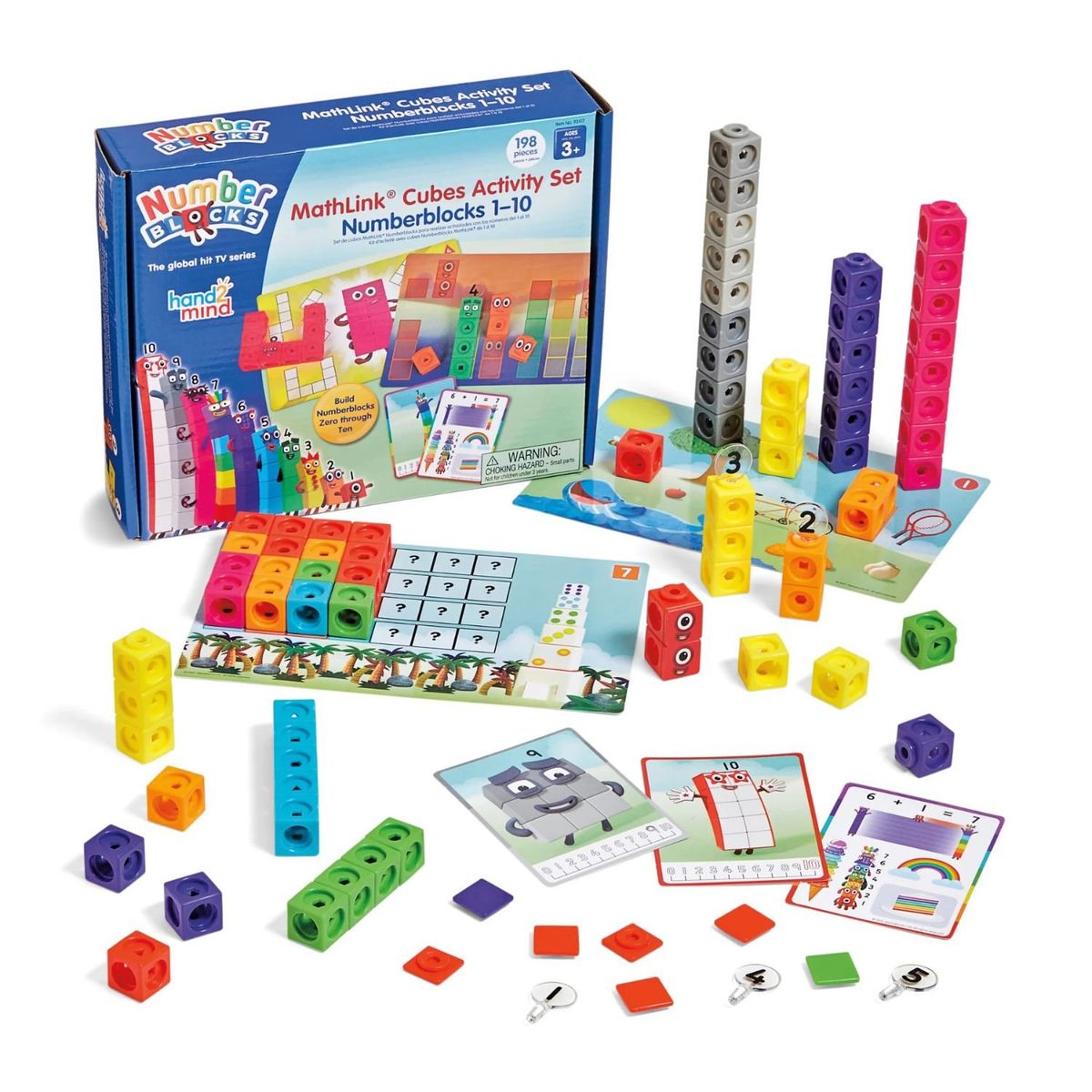 HANDS UP - Number Blocks Mathlink Activity Set 1 al 10