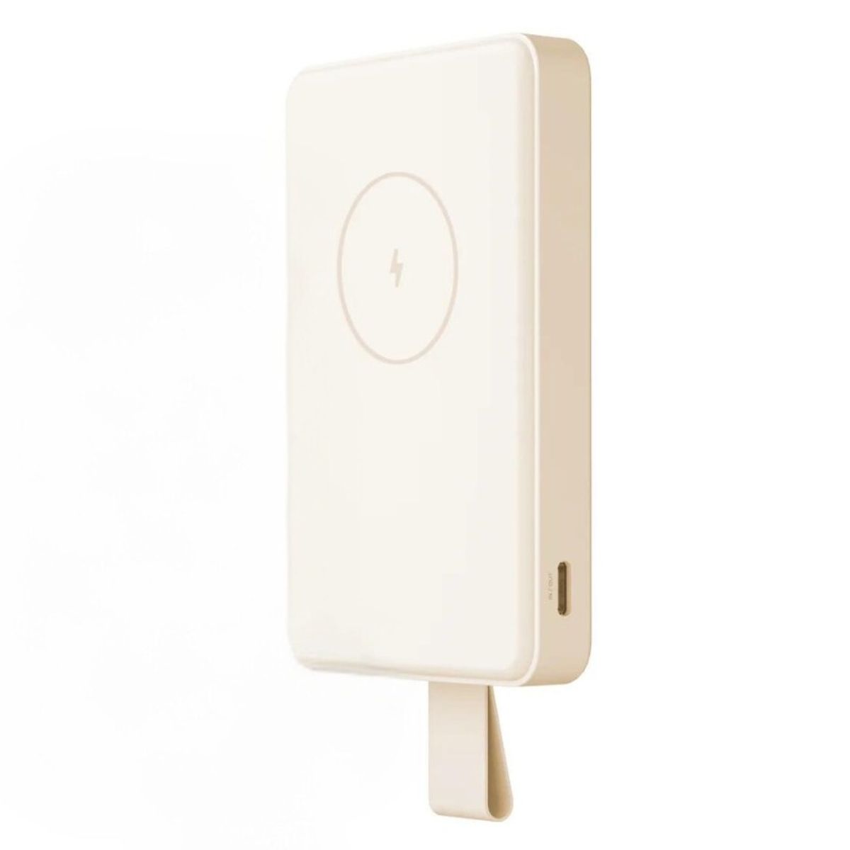 XIAOMI - Power Bank Magnetico Xiaomi 6000mAh carga inalámbrica de 15W - Blanco