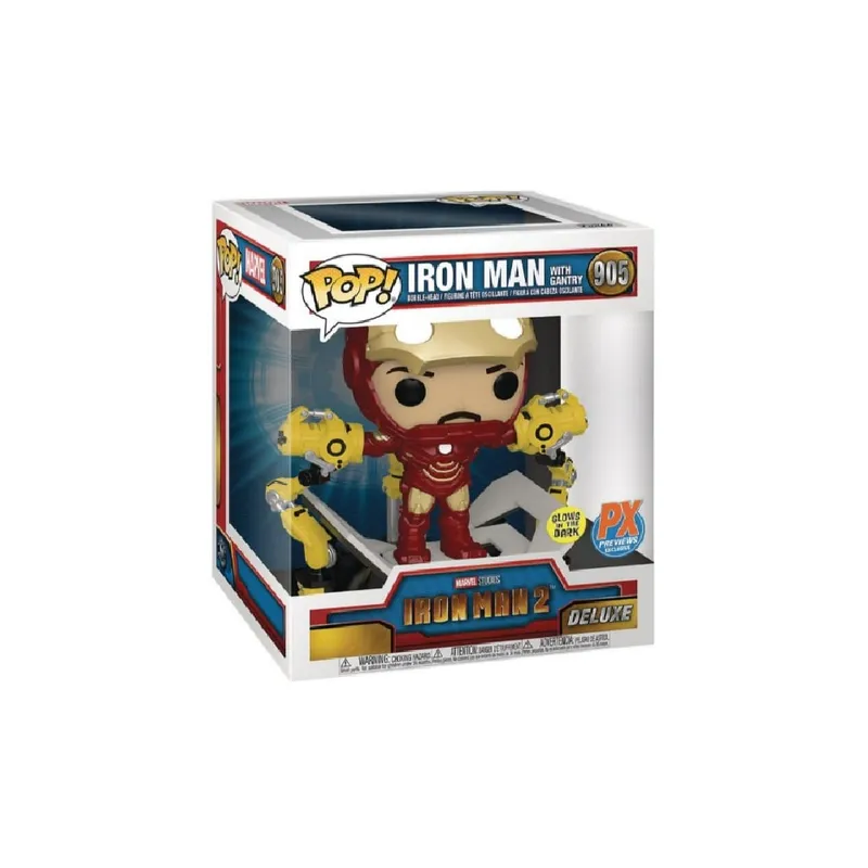 FUNKO - Funko -Funko Pop Iron Man With Gantry PX Edition