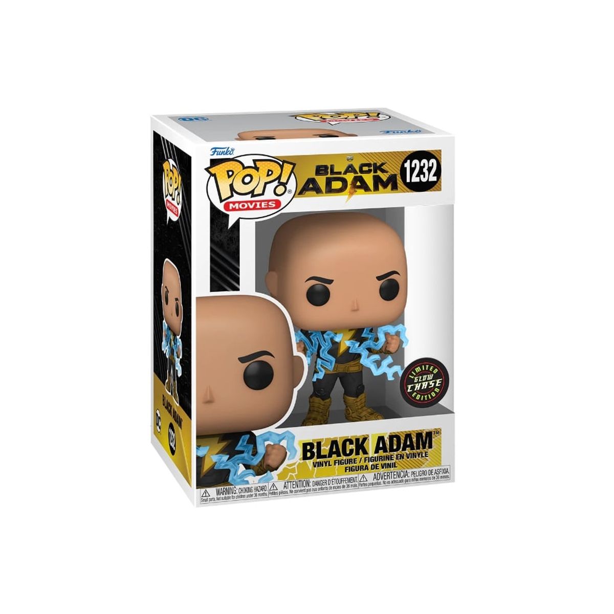 FUNKO - DC Comics - Funko Pop Black Adam Limited Glow Chase Edition