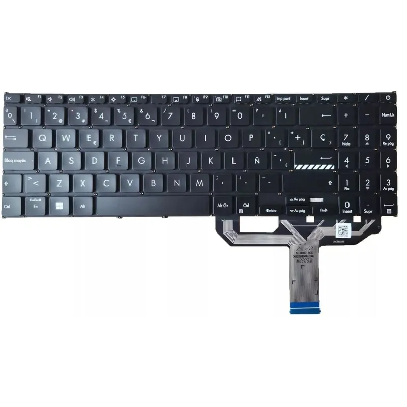 DISEÑO ORIGINAL - Teclado Asus Oled X1502 X1502za M1502 X1503 M1503qa X1504