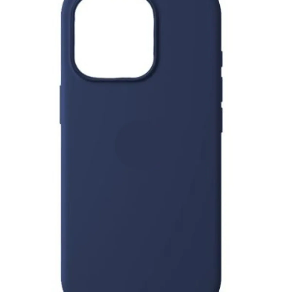 GENERICO - CASE DE SILICONA PARA IPHONE 16 PRO AZUL OSCURO