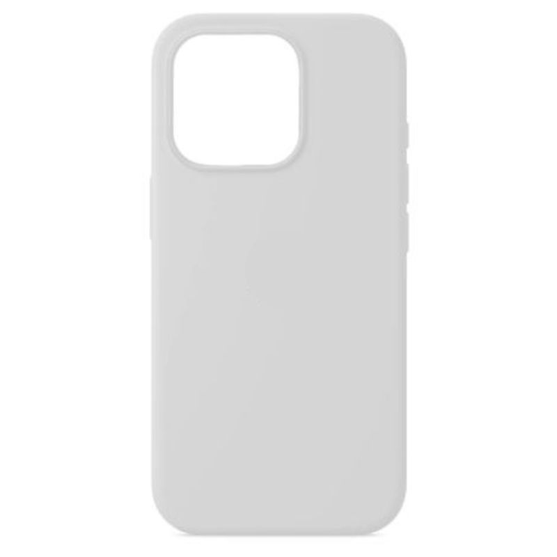 GENERICO - CASE DE SILICONA PARA IPHONE 16 PRO BLANCO