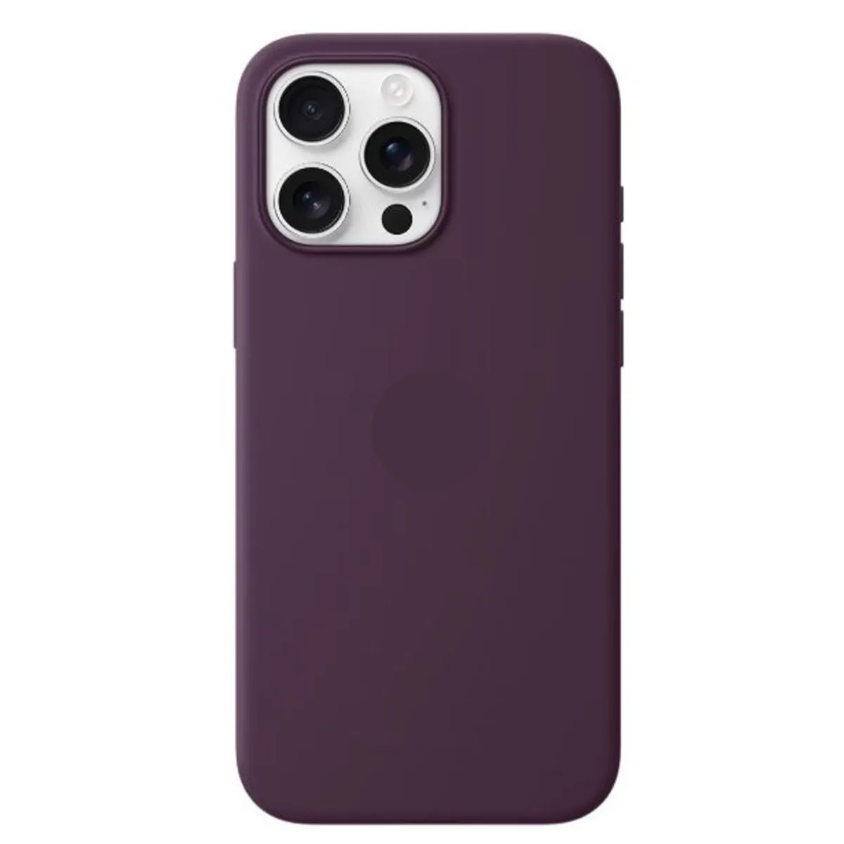 GENERICO - CASE DE SILICONA PARA IPHONE 16 PRO VINO