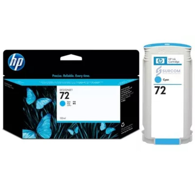HP - Cartucho de Tinta HP 72 Cyan C9371A Original