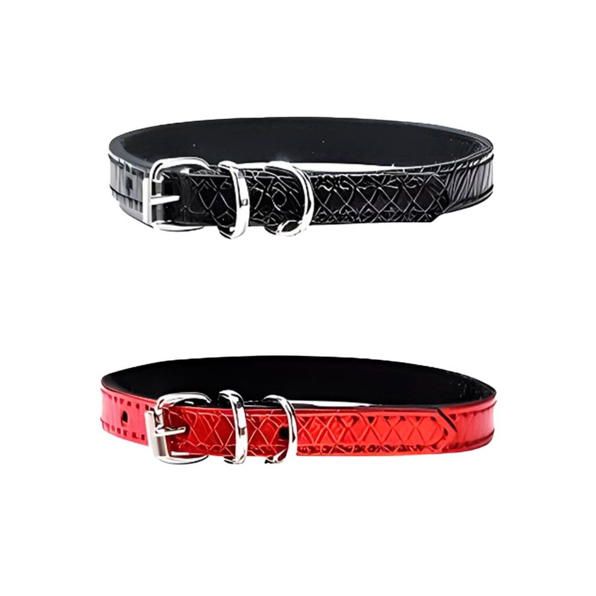 BOBBY - Collar para perros Power negro 25cm