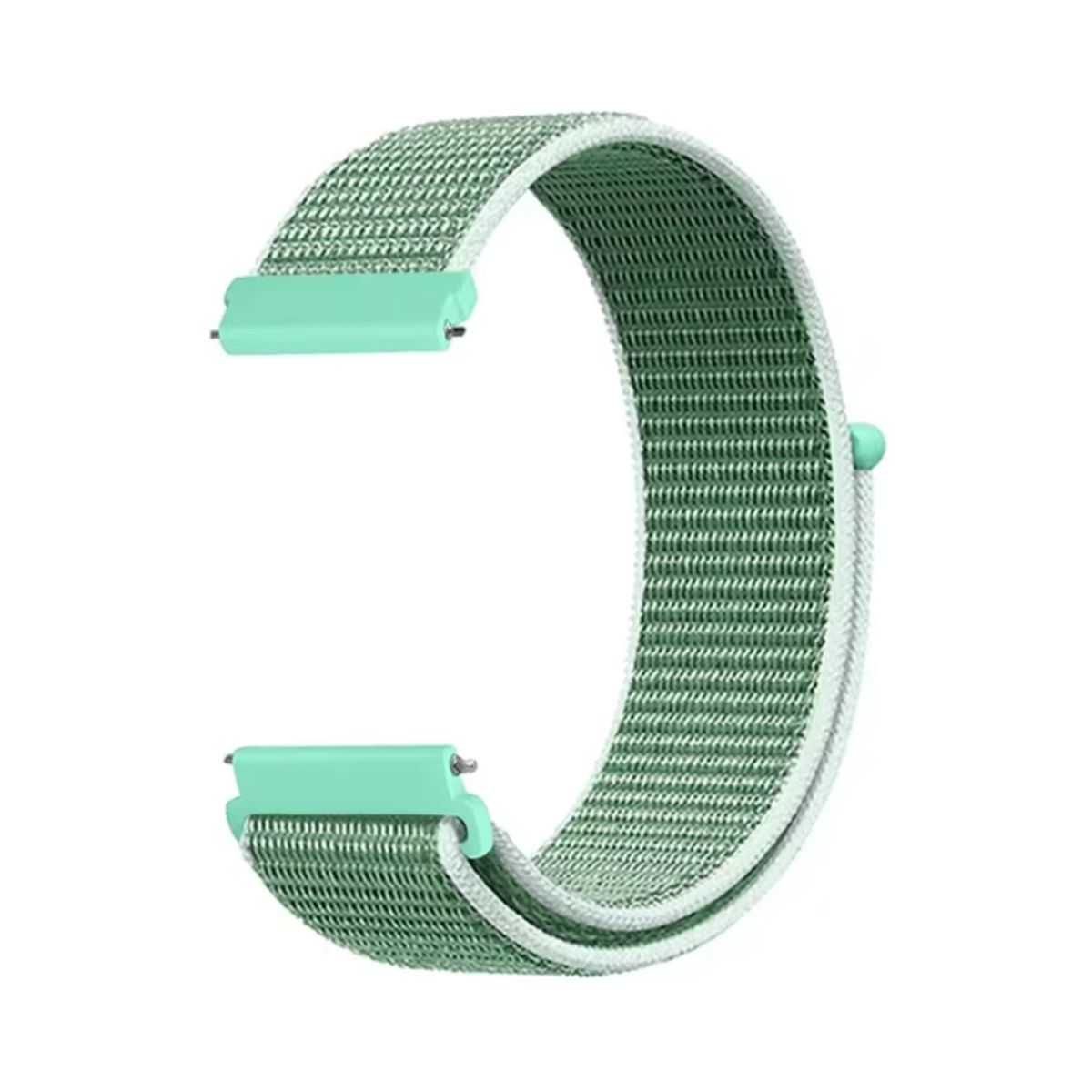 GENERICO - correa redmi watch 3 active/ Lite deportivo Nylon Celeste