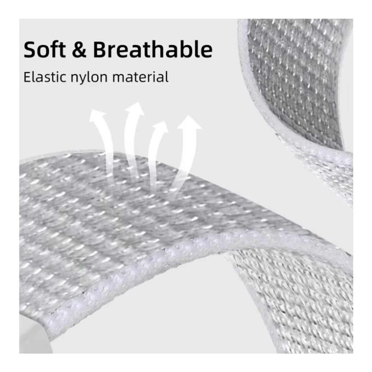 GENERICO - correa redmi watch 3 active/ Lite deportivo Nylon plomo