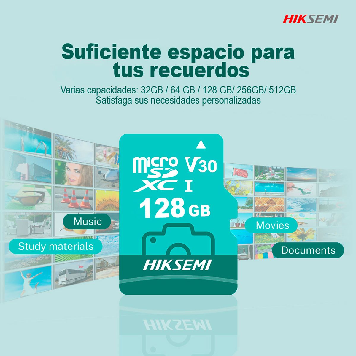 HIKSEMI - Memoria Micro SD 128 GB NEO LUX - HIKSEMI