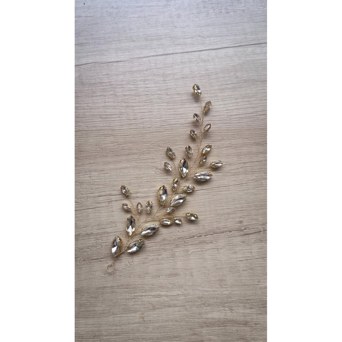 ANADE HANDMADE - TOCADO TIARA ACCESORIO PARA NOVIA