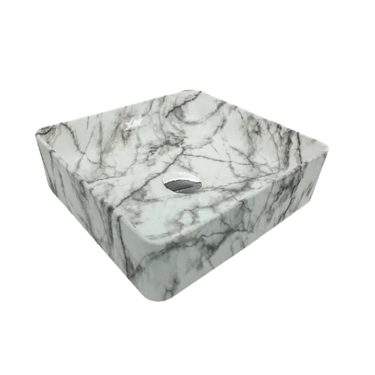 XM - LAVABO OVALIN DE LOZA  CUADRADO 488YS