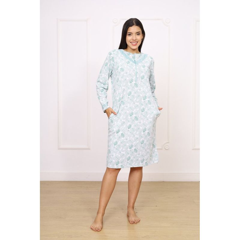 KYM MULTIUSOS - PIJAMA ALGODÓN CAMISON MUJER