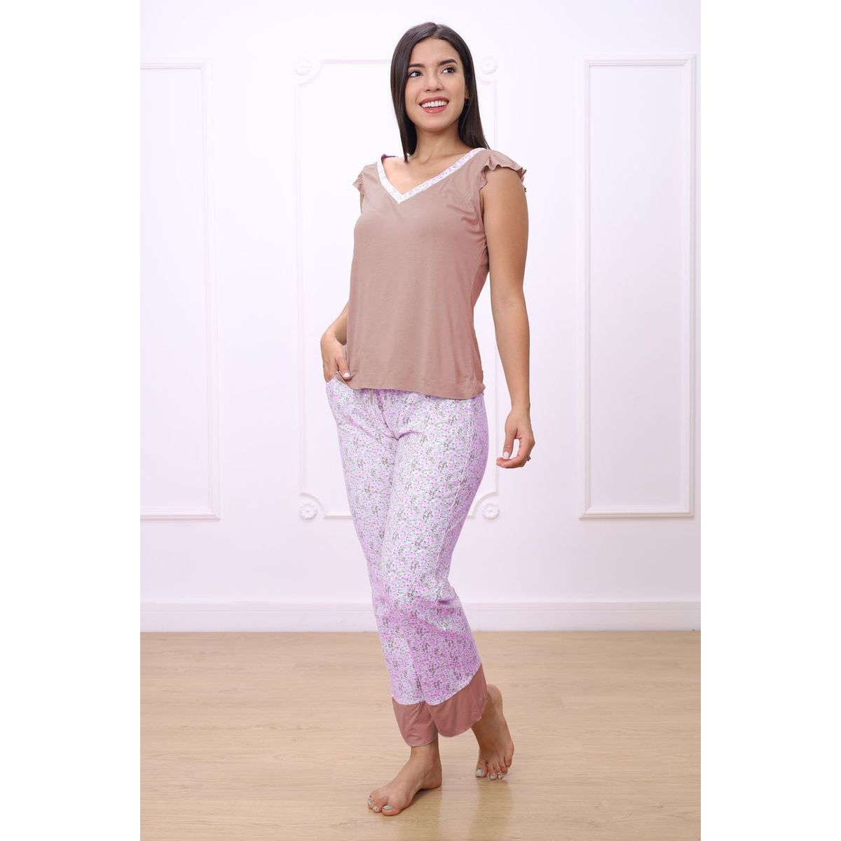 KYM MULTIUSOS - PIJAMA ALGODÓN MUJER