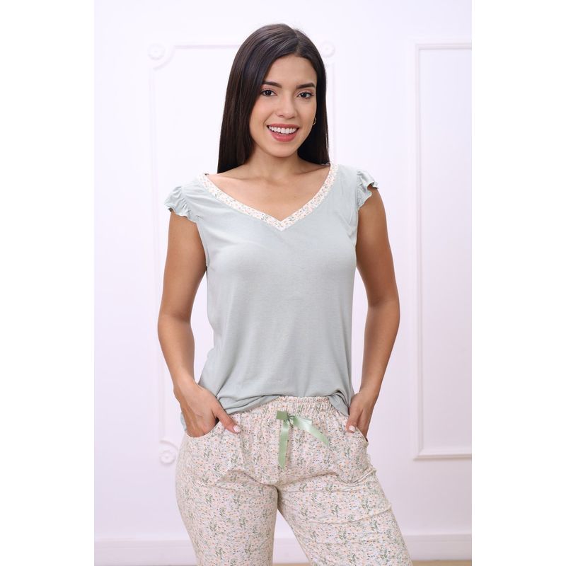 KYM MULTIUSOS - PIJAMA ALGODÓN MUJER