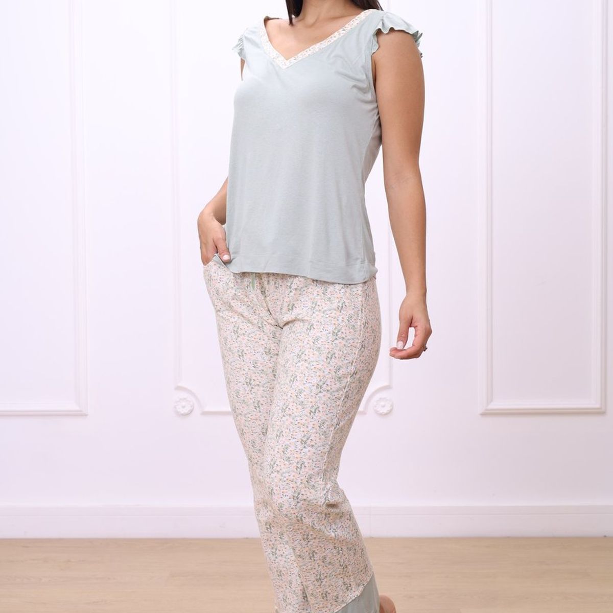 KYM MULTIUSOS - PIJAMA ALGODÓN MUJER