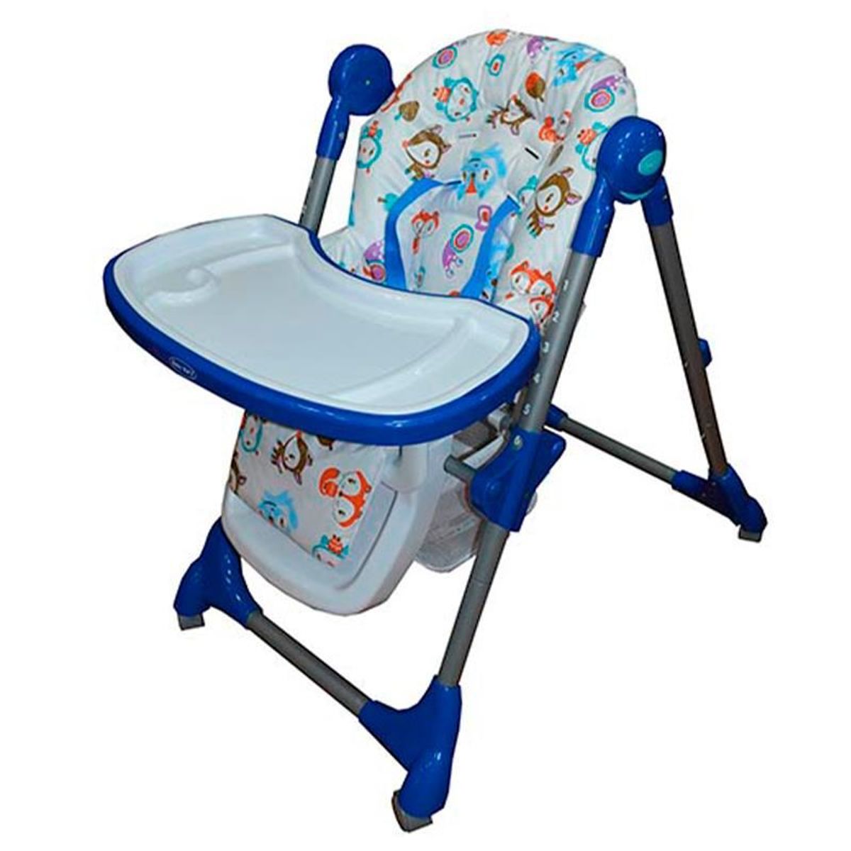 BABY KITS - Silla de Comer Regulable SNACK 6 Niveles - Azul