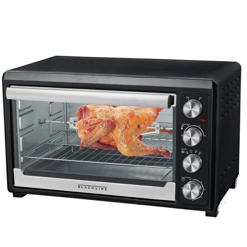 BLACKLINE - Horno Eléctrico BLACKLINE 60L Negro